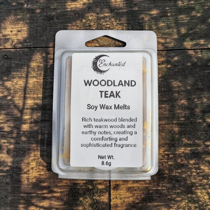 Woodland Teak Luxury Soy Wax Melts