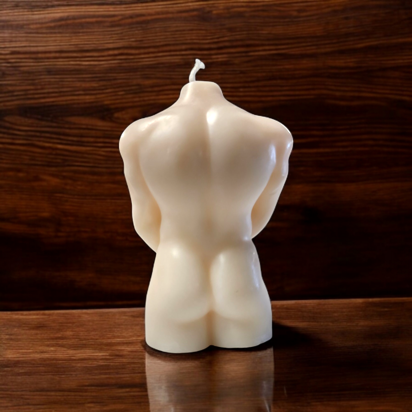 Male Torso Candle