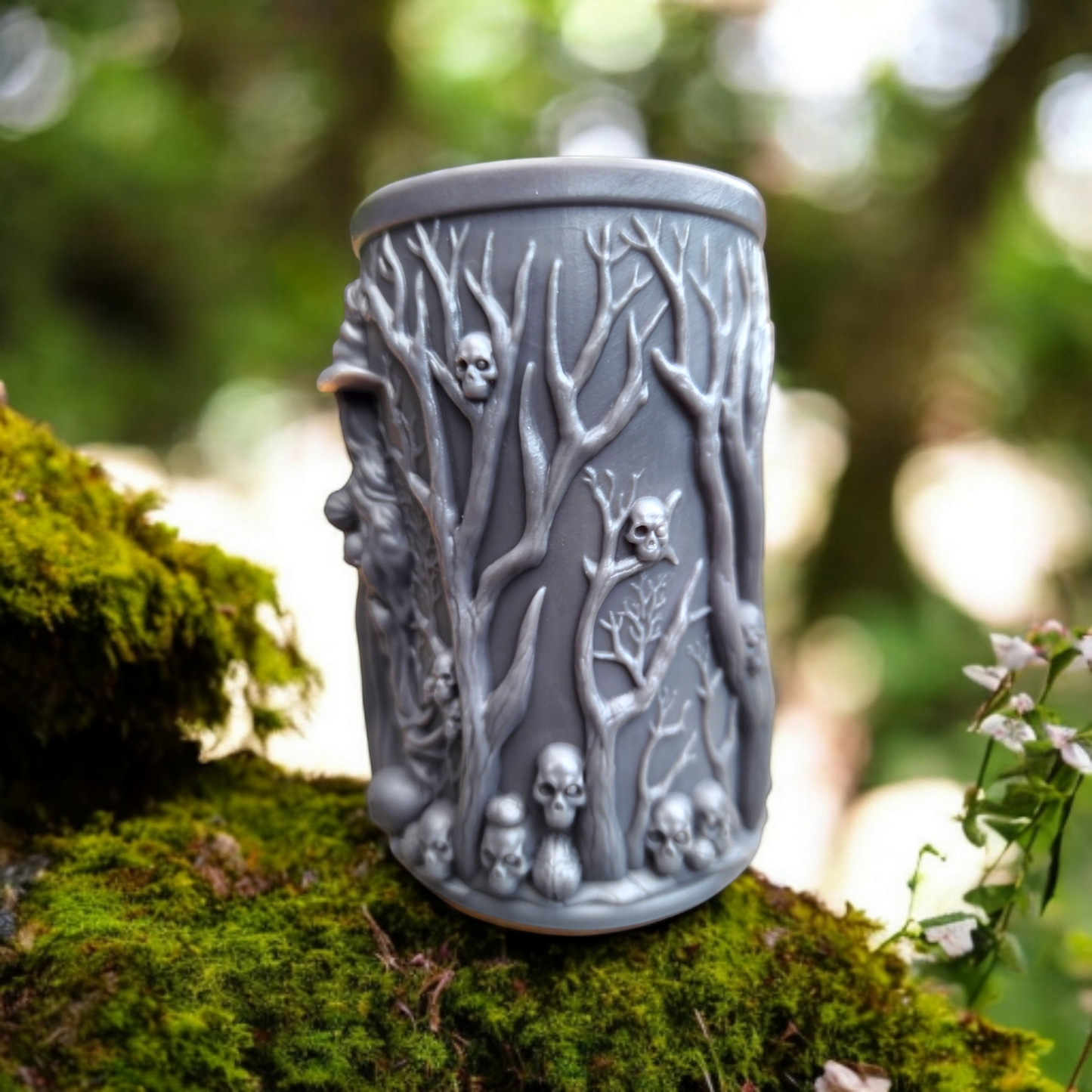 Skull Witch Candle