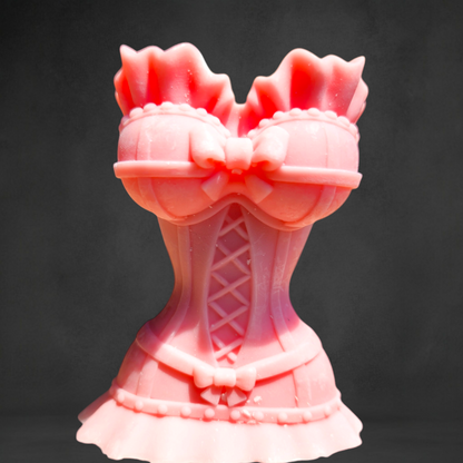 "Curves"- Corset Candle