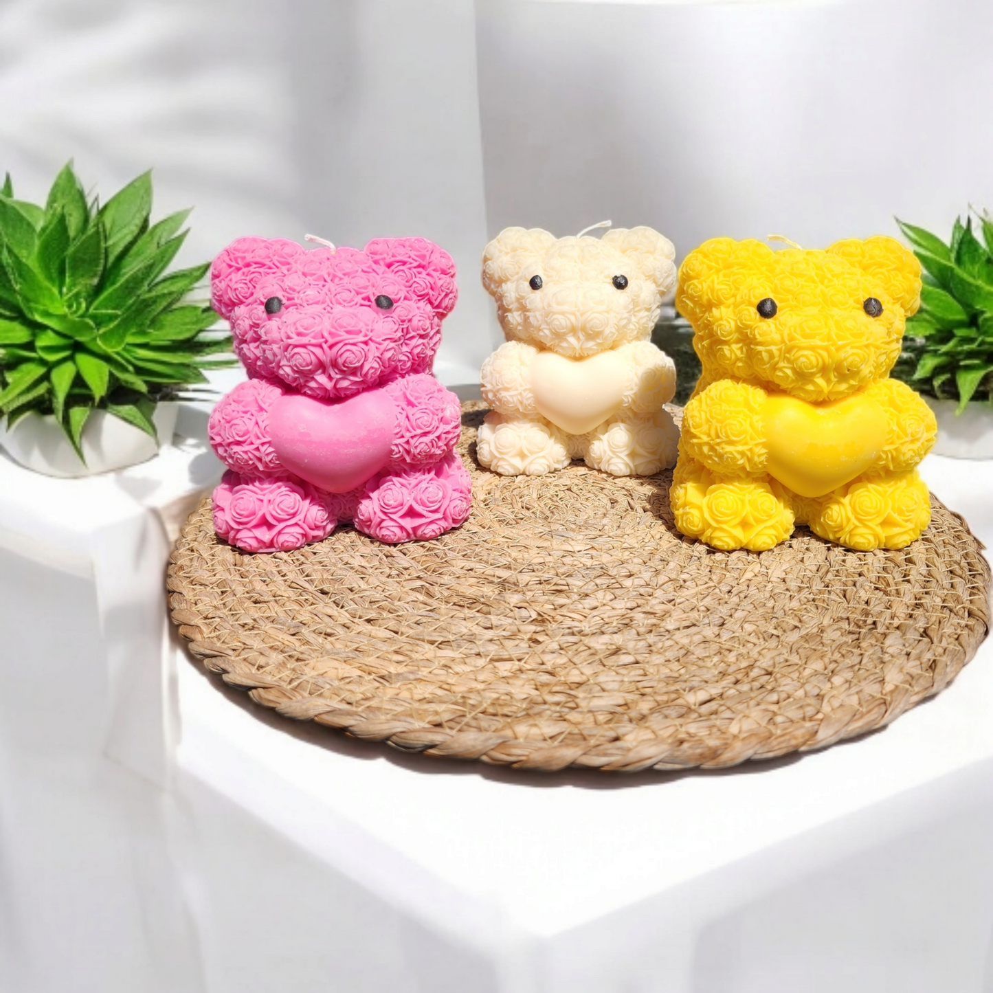Teddy Bear Large Candle