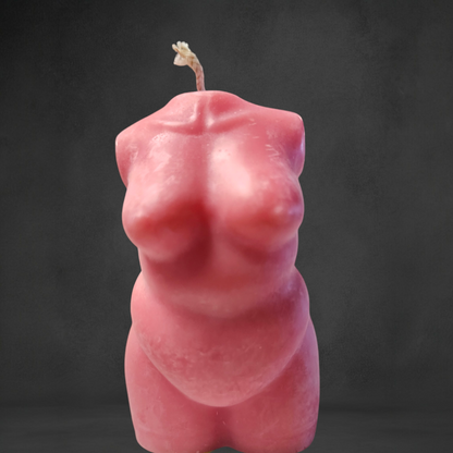 Elegant Curvy Woman Candle