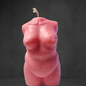 Elegant Curvy Woman Candle